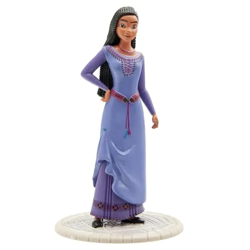 Bullyland – Asha aus Disneys Wish, perfekt als Spielzeug Figur, Dekoration und kleines Geschenk für Kinder ab 3 Jahren, detailgetreue 9,7 cm Walt Disney Sammelfigur 11503