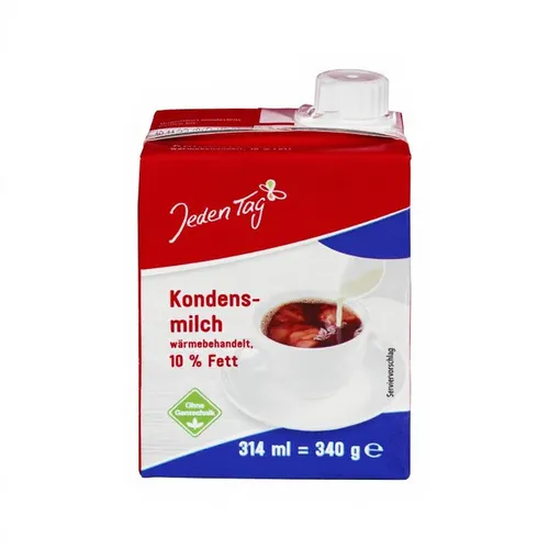 Jeden Tag Kondensmilch für Kuchen & Desserts