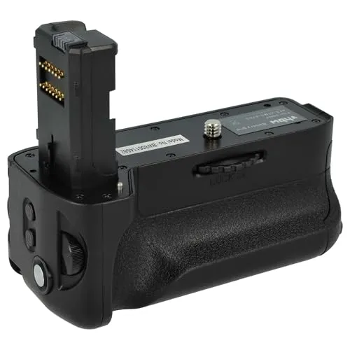 vhbw Batteriegriff kompatibel mit Sony Alpha A7 II, A7R II Kamera Spiegelreflexkamera DSLR, Kunststoff/Metall