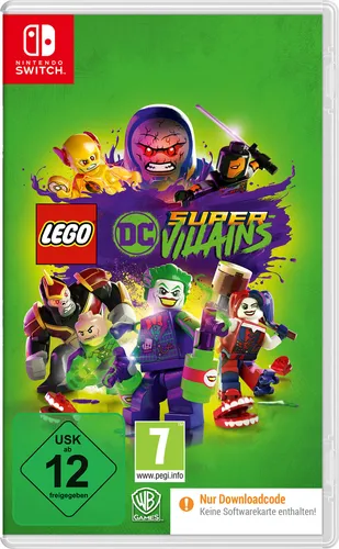 LEGO DC Super Villains Switch - Digitale Download Edition - PC- & Videospiele, spannende Action & Abenteuer im LEGO Universum für die Nintendo Switch, ideal für Multiplayer-Spaß und Familienunterhaltung.