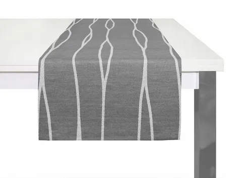 Wirth Tischläufer DALLAS in schwarz von Wirth