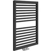 Sanotechnik Badheizkörper Rimini 823 x 600 mm Anthrazit - Heizkörper in modernem Design, ideal für Wohnräume. Hohe Heizleistung nach Euronorm EN442, inklusive Wandbefestigung und Möglichkeit zum Elektrobetrieb.