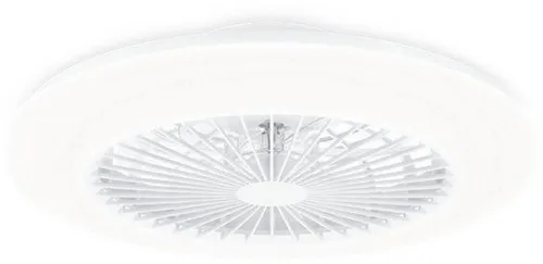 Philips LED Amigo Deckenventilator 20 W - Ventilator und Deckenleuchte in einem, mit Fernbedienung und drei SceneSwitch Lichteinstellungen für perfekte Atmosphäre. Ideal für ganzjährigen Einsatz mit Sommer- und Wintermodus.