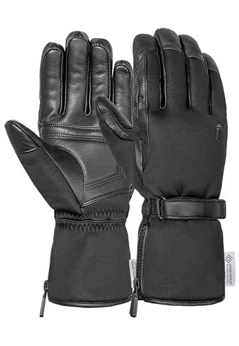 Reusch Method Windstopper black (7700) 9 - Reusch Skihandschuhe & Langlaufhandschuhe mit Gore-Tex Windstopper-Technologie für optimalen Wind- und Kälteschutz, ideal für Outdoor-Abenteuer bei jedem Wetter.