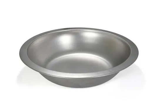 Produktbild BasicNature Teller, Edelstahl, tief, Ø20,5cm, matt