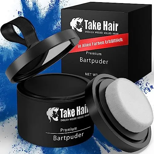 Produktbild Take Hair Bartfärbemittel I Wasserfestes Bartpuder Dunkelbraun