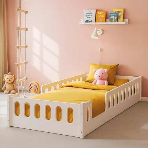 Produktbild MEBLE WRÓBEL Bodenbett 80x160 cm