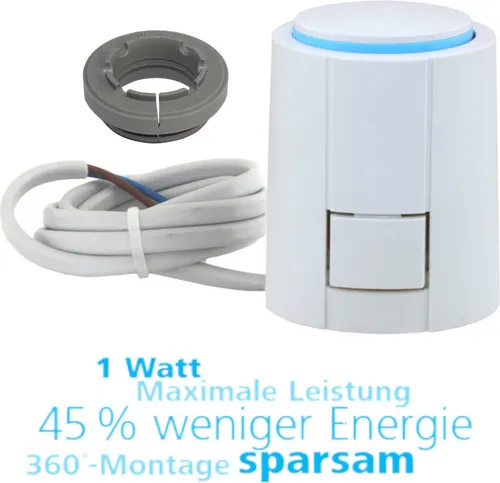 Thermoantrieb 24V NC mit VA26, Ersatz für Giacomini 24V NC