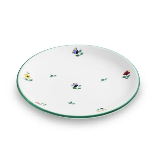 Gmundner Keramik Frühstücksteller Streublumen, 20 cm in gelb von GMUNDNER KERAMIK