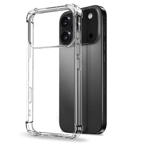 Für Apple iPhone 17 Pro Max Schock Silikon TPU Schutz Hülle Handy Transparent