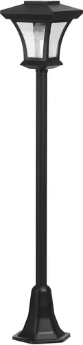 LED Solarlaterne IC GARDENSTYLE 120 cm, Set mit 2 Stück - Praktische LED Solarlaterne mit Dämmerungssensor und flexiblem Einsatz durch kabelloses Design. Ideal für die stimmungsvolle Beleuchtung im Außenbereich, inklusive 3 Heringen zur sicheren Befestigung.