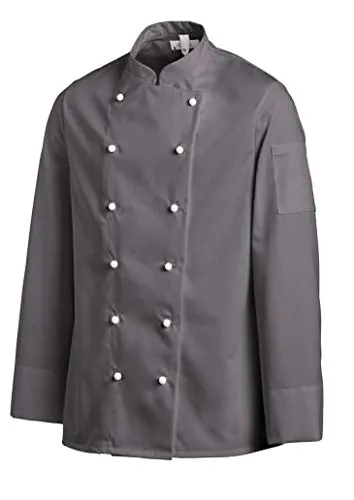 Kochjacke/CLEAN-DRES Farbe grau Größe 60