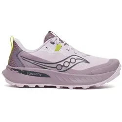 Saucony Peregrine 15 Trailschuh Damen - Lila, Größe 38.5 - Laufschuhe für Damen, ideal für anspruchsvolle Trails mit exzellenter Traktion und strapazierfähigen Materialien für langanhaltenden Komfort.