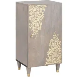 vidaXL Sideboard Grau und Gold in gold von vidaXL