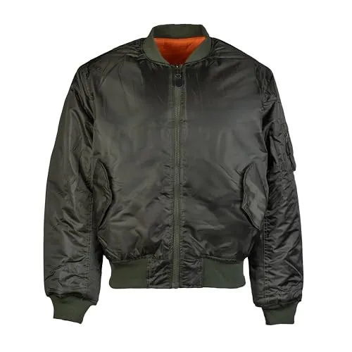 Mil-Tec Herren Us Mai 1 Jacke, Oliv, S EU - Funktionsjacke mit robustem Frontreißverschluss, praktischen Taschen und optimalem Tragekomfort für Outdoor-Aktivitäten.