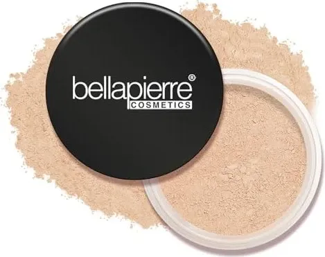 Bellapierre-Cosmetics Loose Mineral Foundation Nr. 02 Blondie - Make-up mit 4 natürlichen Inhaltsstoffen für optimale Hautnährung und Schutz. Ideal als Concealer, Sonnenschutz und Puder in einem.