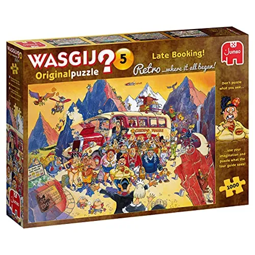 Jumbo Spiele Wasgij Retro Orignal 5 Billigangebot gebucht - Puzzle 1000 Teile