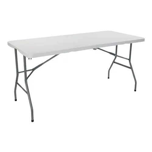 Klapptisch 150cm Rechteckig in Weiß von Thinia Home