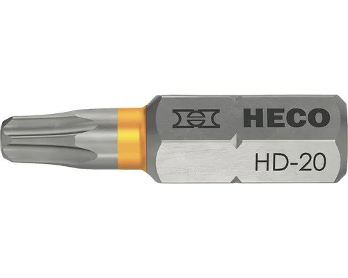 HECO Bits HD-20 orange im Blister 10 Stück von HECO