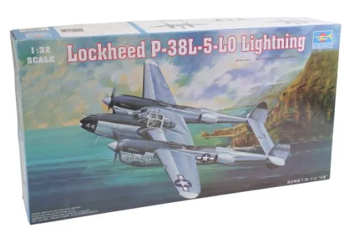 Trumpeter 02227 Modellbausatz Lockheed P-38 L-5-LO Lightning - Luftfahrt-Modellbausatz mit idealer Qualität, robust und langlebig für detailverliebte Modellbauer.