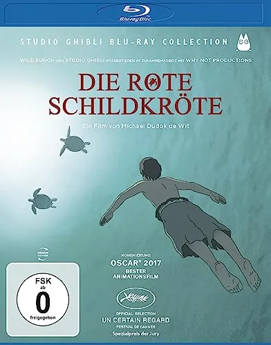 Die rote Schildkröte [Blu-ray] - Fantastischer Animationsfilm, freigegeben ohne Altersbeschränkung, ideal für die ganze Familie.