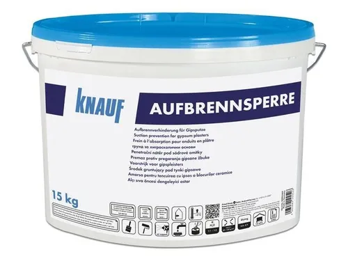 Produktbild Knauf Aufbrennsperre Sperrgrund gelb 15kg
