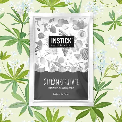 INSTICK Waldmeister 1 Packung für 18 L zuckerfreies Getränk