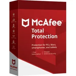 McAfee Total Protection, 6 Geräte - 1 Jahr, Download