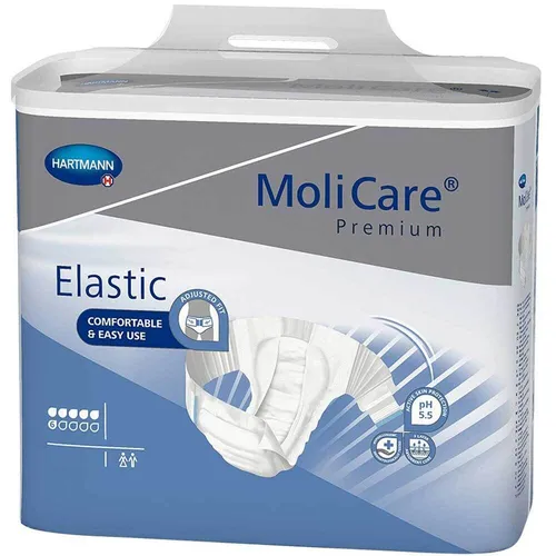 MoliCare Premium Elastic Slip 6 Tropfen Gr. XL - Hoher Komfort für maximale Sicherheit - Inkontinenz Schutzhosen & Unterwäsche, mit 6 Tropfen Saugstärke für zuverlässigen Schutz und angenehmes Tragegefühl den ganzen Tag.