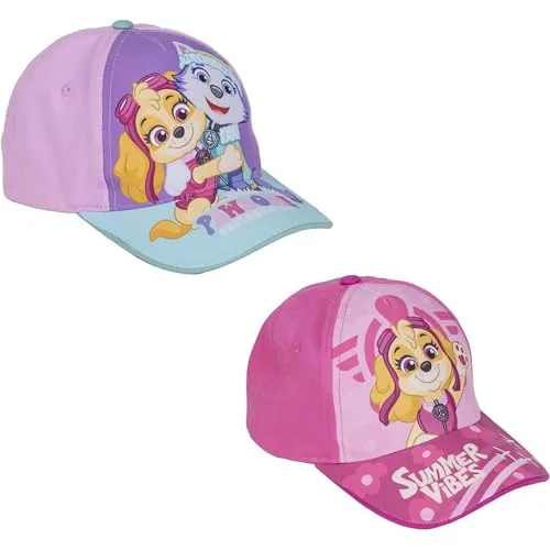 CERDÁ LIFE'S LITTLE MOMENTS Mädchen Kindermütze mit Paw Patrol Visier in Rosa Cap, One Size