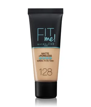 Maybelline Fit Me Matt+Poreless Flüssige Foundation 30 ml Nr. 128 - Warm Nude