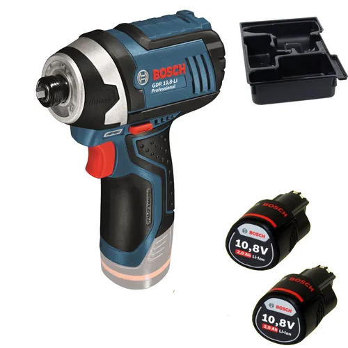 Bosch GDR 12V-105 - Akku Drehschlagschrauber 12V 105Nm Solo, kompakt und leistungsstark für präzises Arbeiten ohne Akku und Ladegerät