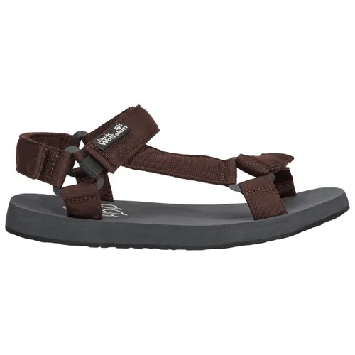 Jack Wolfskin - Women's Taiga Sandal - Bequeme Sandalen 39,5 | EU 39,5 braun - Alltagstaugliche Sandale mit rutschfester Gummisohle für optimalen Halt. Ideal für Freizeitaktivitäten und entspannte Tage im Freien. Entdecken Sie weitere Jack Wolfskin Produkte bei Bergfreunde.de!