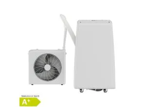 FM-SOLAR Mobile Klimaanlage mit WiFi 12.000 BTU - Effiziente mobile Klimaanlage für Räume bis 42 m². Mit 12.000 BTU kühlt und beheizt sie schnell und komfortabel. Smartphone-Steuerung via WiFi und einfache Installation machen sie ideal für jeden Einsatz.