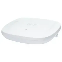 Cisco Catalyst 9166D1 Access Point - Wi-Fi 6E - Access Point mit IEEE 802.11ax für optimale Leistung in dichten Umgebungen, integrierte Sensoren für Luftqualität und Energieoptimierung für nachhaltigen Betrieb.