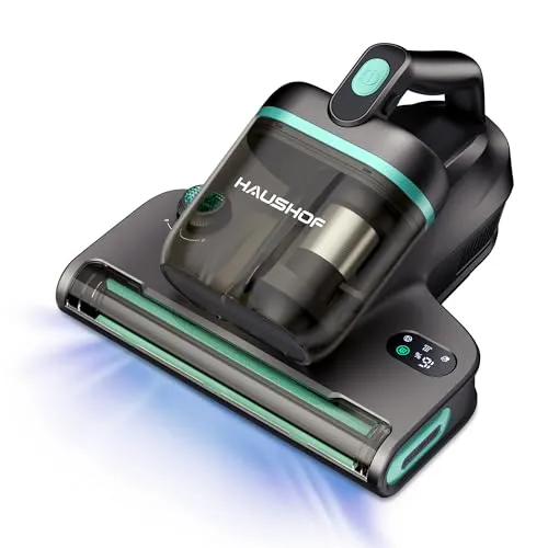 HAUSHOF Milbensauger mit UV-Licht und Heißluft