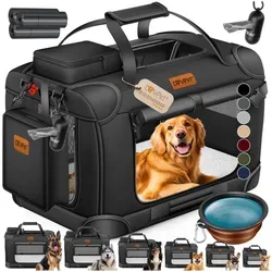 LOVPET® Faltbare Hundebox mit Hundenapf von LOVPET