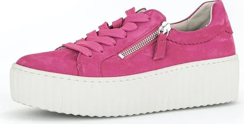 Gabor Schnürschuh rosa 37 EU - Stilvoll und Bequem - Eleganter Schnürschuh aus hochwertigem Nubukleder für einen modernen Look. Ideal für den Alltag und sorgt für höchsten Tragekomfort.