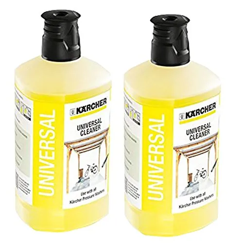 Kärcher Universal-Hochdruckreiniger für Auto, Garten, Terrasse, Waschmittel, K2 - K7, 1 Liter x 2