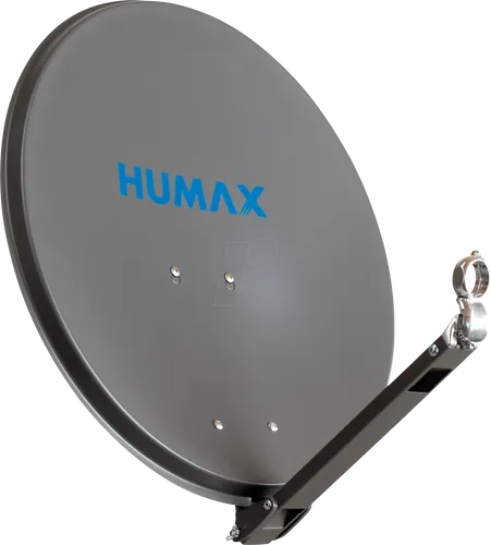 HUMAX E0774 - 75 cm Anthrazit Satellitenspiegel, langlebig und mit hervorragenden Empfangseigenschaften für optimale TV-Qualität