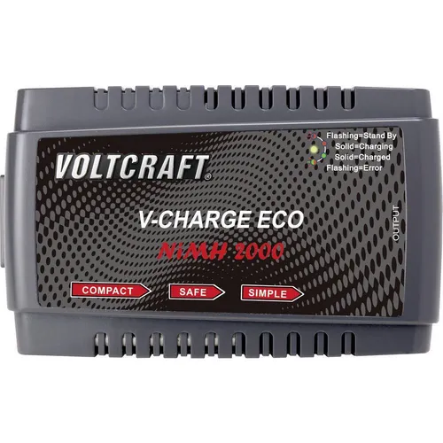 VOLTCRAFT V-Charge Eco NiMh 2000 Ladegerät von Voltcraft