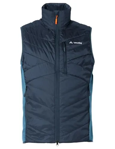 Vaude Herren Mens Sesvenna Vest IV Jacke - Funktionsjacke für Skitouren, wasserabweisend und warm dank PrimaLoft. Mit elastischen, atmungsaktiven Einsätzen und umweltfreundlich aus recycelten Materialien hergestellt.