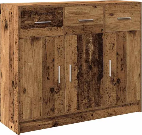 Sideboard in Altholz-Optik 91x28x75 cm