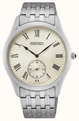 Seiko Herren Conceptual Kleid Armbanduhr SRK047P1 - Armbanduhr für Herren mit wasserdichtem Design bis 100 m, elegantes Edelstahl-Gehäuse und stilvolles Zifferblatt - ideal für besondere Anlässe.
