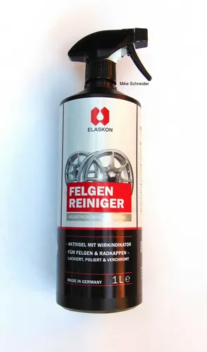 Elaskon Felgenreiniger 1000 ml Aktivgel Felgen und Radkappen lackiert poliert