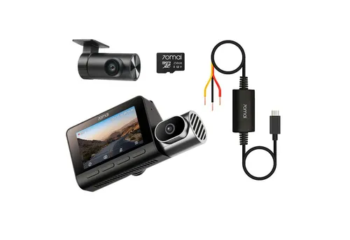 70mai T800-2 3-Kanal 4K Dashcam - Dashcams mit 4K Ultra HD und dreifacher Abdeckung (vorne, hinten, innen) für optimale Sicherheit. Ausgestattet mit Superkondensator und Nachtsicht für klare Aufnahmen bei jedem Licht.
