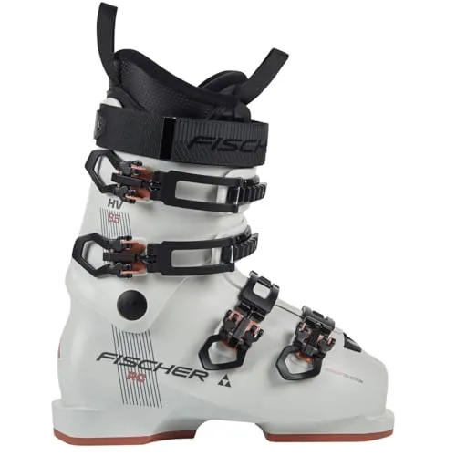 Fischer Damen Skischuhe Skistiefel RC 85 Snow - Flex 85 - MP26/26.5 - Alpinskischuhe Alpin-Skistiefel Alpinstiefel - breite Passform & Komfort-Innenschuh - für fortgeschrittene bis Gute Fahrerinnen