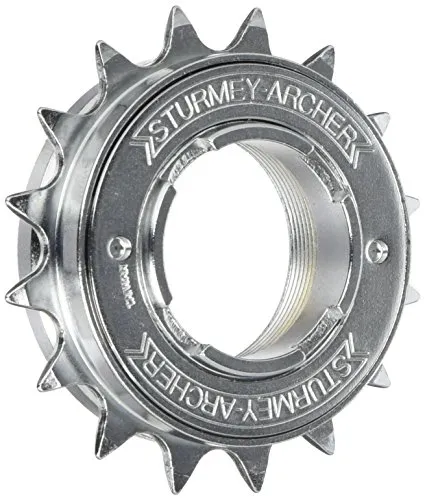 SunRace 16 Zähne Freilauf für Kette - Chrom, 1/2 x 3/32 Zoll