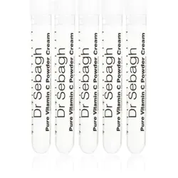 Dr Sebagh Pure Vitamin C Powder Cream 5 x 1,95g - Tagespflege mit konzentriertem Vitamin C für strahlende Haut und verbesserten Teint. Ideal für einen Glow Boost!
