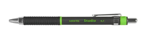 ARISTO Druckbleistift Aristo Feinminenstift Studio schwarz 0,7 mm Gummigriffzone